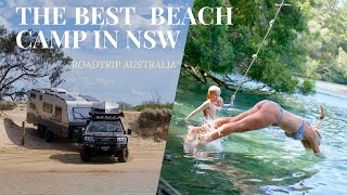 THE BEST BEACH CAMP IN NSW! Pebbly Beach \& Station Creek - Roadtrip Australia - Offroad beach living