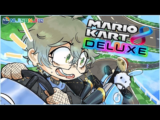 【MARIO KART 8】Can the Quilldren drift?【NIJISANJI EN | Ike Eveland】のサムネイル