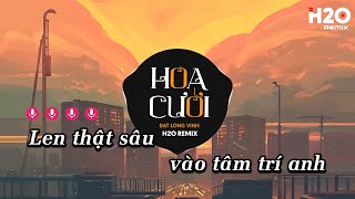 Karaoke Hoa Cưới (H2O Remix) - Đạt Long Vinh | Nhạc Trẻ EDM TikTok 2023 Hot Nhất Hiện Nay