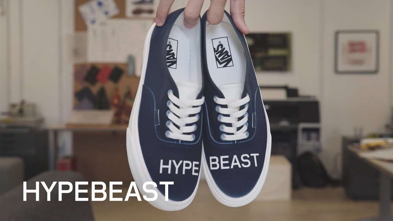 Vans Creates HYPEBEAST Custom Sneakers 