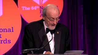 E. L. Doctorow accepts the 2013 Medal for Distinguished Contribution to American Letters