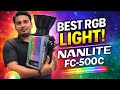 Best for cinema camera's! Nanlite FC-500C RGB Light. #nanlite #cameraaccessory #review 