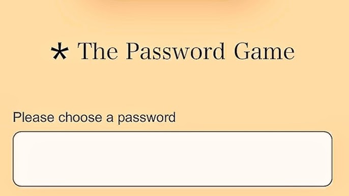 Password Game Rule 21 – How to make a strong password - Pro Game