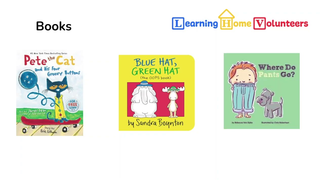 Learning Home Volunteers: Clothes 2025 :Week 1