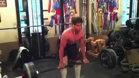 5/2013 Andrew Plante 15 y/o 420 lbs Deadlift x 5 Reps at 17