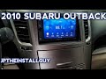 2010 Subaru Outback radio removal replacement and install