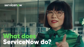 What does ServiceNow do?