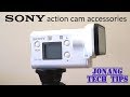 Review Sony Action Cam FDR-X3000r accessories (2018)