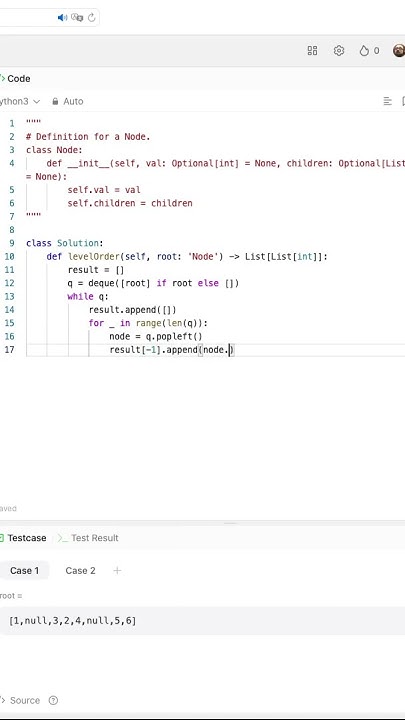 Leetcode #429: N-ary Tree Level Order Traversal #leetcodechallenge # ...