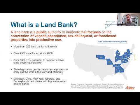 Land Banks 101: The Fundamentals of Land Banking and Equitable Development