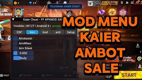 MOD MENU 🔥 KAIER AIMBOT AIMB360 AIM AILENT EPS ANTIBAND BYPASS GAME FIX BAND ALL SERVER 🐛