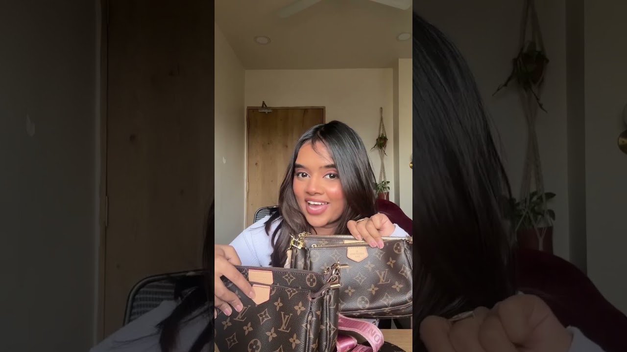 louis vuitton dupe bag vs my real deal @Louis Vuitton makeup c, Make Up Bags