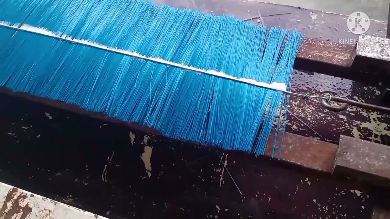 VIVENDO COM QUALIDADE - como fazer uma máquina de escovas filtrantes gastando pouco.  Se inscrevam 👍