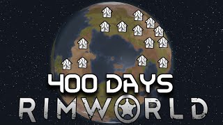 I Destroyed Every Faction in Rimworld - 400 Days