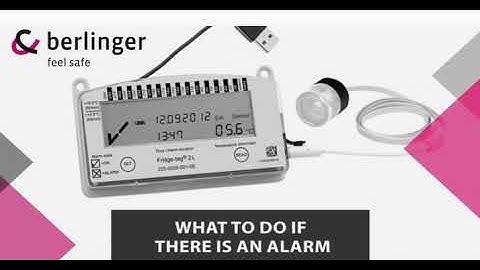 HOW TO CHECK ALARM IN BURLINGER TEMPERATURE LOGGER