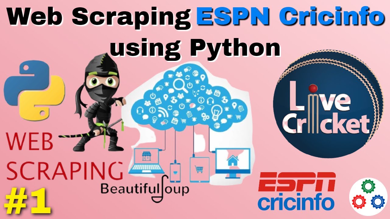 Web Scraping ESPN Cricinfo using Python in 12 Lines For Beginners Python Beautiful Soup