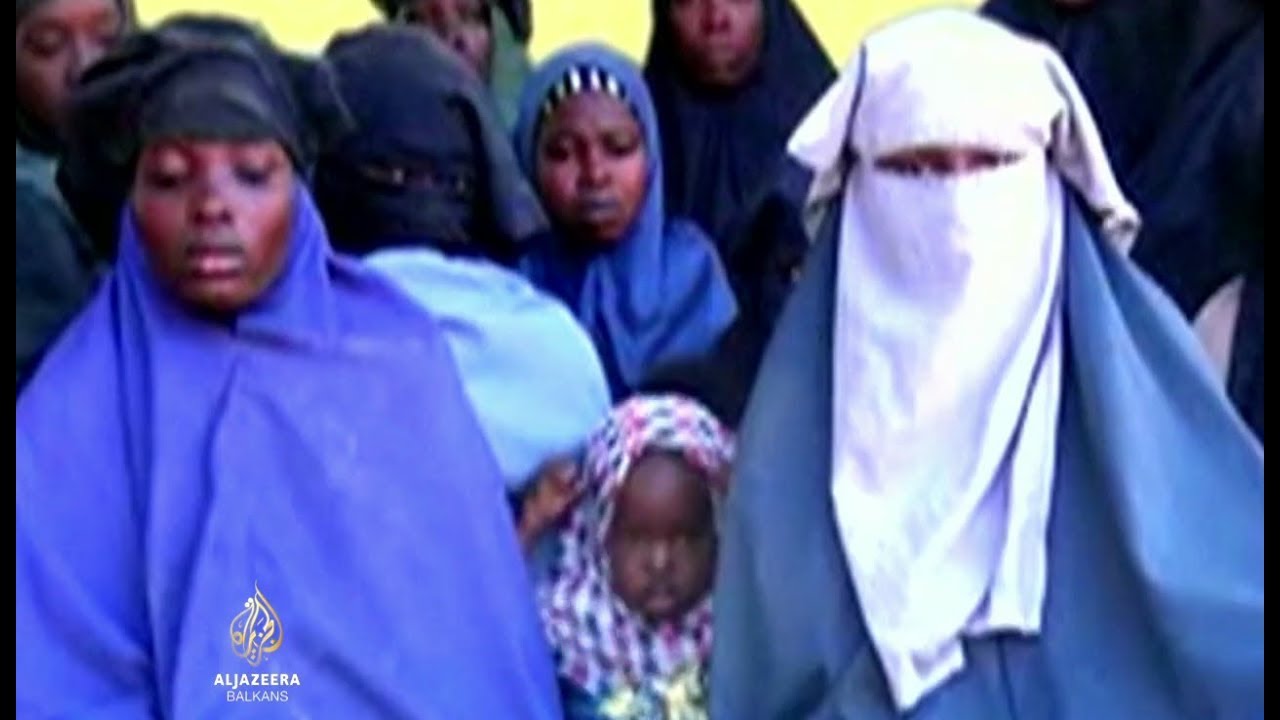 لقطات جديدة لفتيات اختطفتهن جماعة بوكو حرام