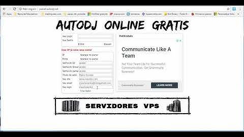 Criar Uma Rádio Grátis No AutoDj.net 2018 Com AutoDj Free autodj.co