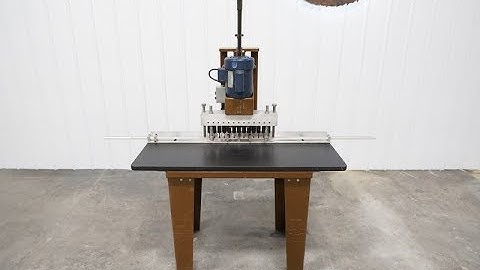 RITTER R-113 – 13 SPINDLE LINE BORING MACHINE