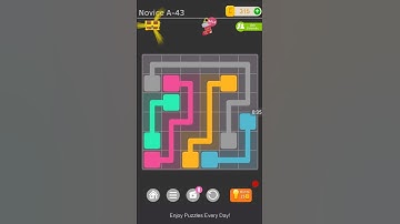 Puzzledom connect novice A level 43 walkthrough