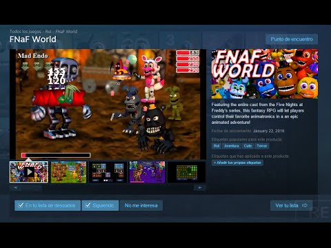 How To Play Fnaf World Steam
