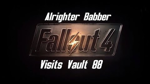 Fallout 4 - Entering Vault 88