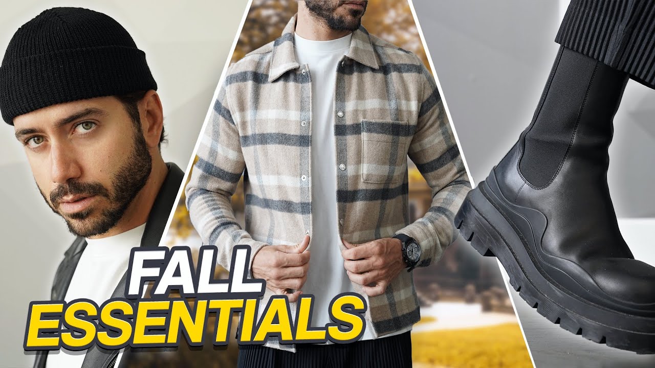 10 Stylish Fall Essentials EVERY GUY NEEDS in 2022