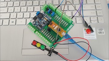 CloseLoop pada Sistem Kendali Kecepatan Motor PWM dengan Outseal PLC NanoV5 menggunakan 1push button