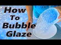 How to Bubble Glaze Pottery   Easy Beginner Pottery Glazing Techniques