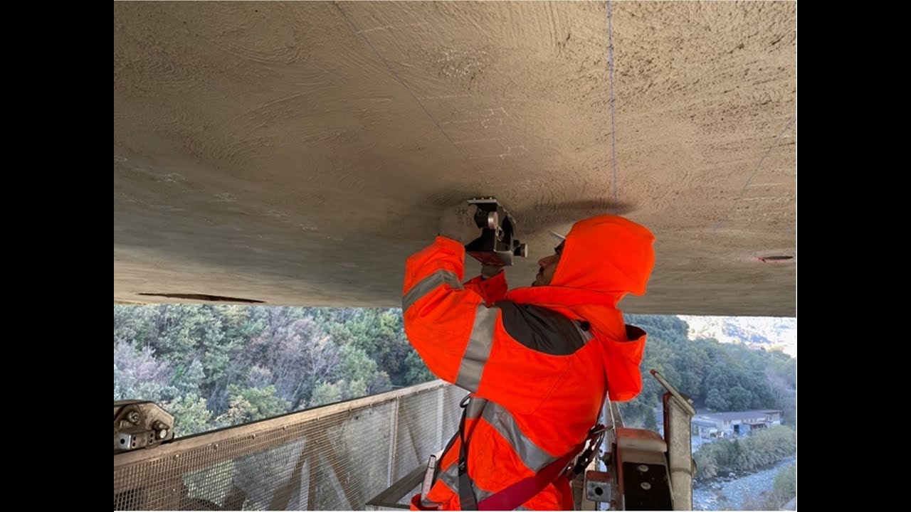 Неразрушающий контроль предварительно напряженных воздуховодов в 3 этапа | Proceq