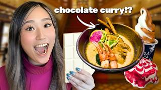 Eating at JAPAN's #1 CHOCOLATE FACTORY for 24 Hours