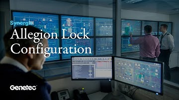Synergis: Allegion Lock Configuration
