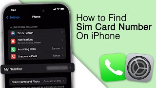 كيفية العثور على رقم بطاقة SIM الخاصة بك على iPhone [iOS 17] screenshot 5