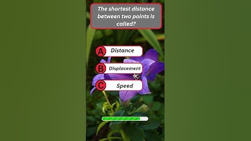 what is displacement|quiz|physics quiz #quiz #yt #physics #shortvideo #shorts #yt #viral