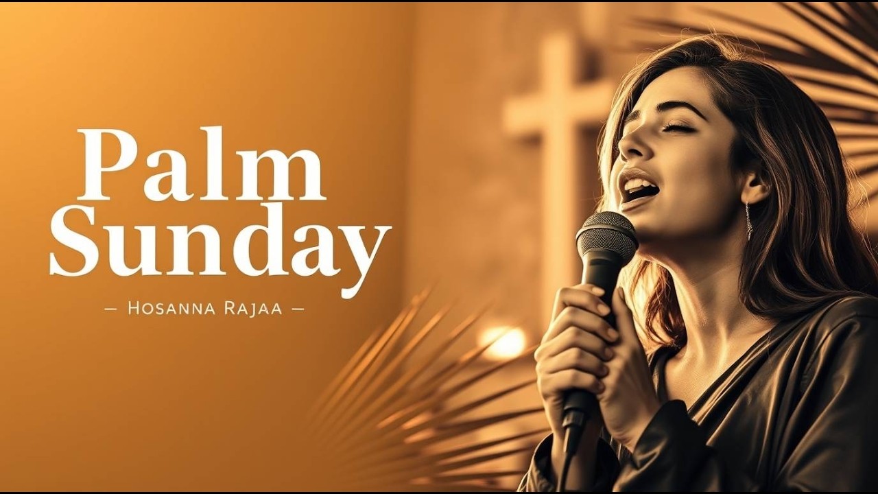 🌿 Palm Sunday Special Hindi Christian Song 2026 | Hosanna Raja | Hindi ...