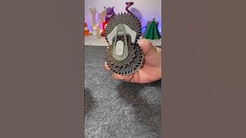 3D Printed Wind Up Clockworth Fidget Toy
