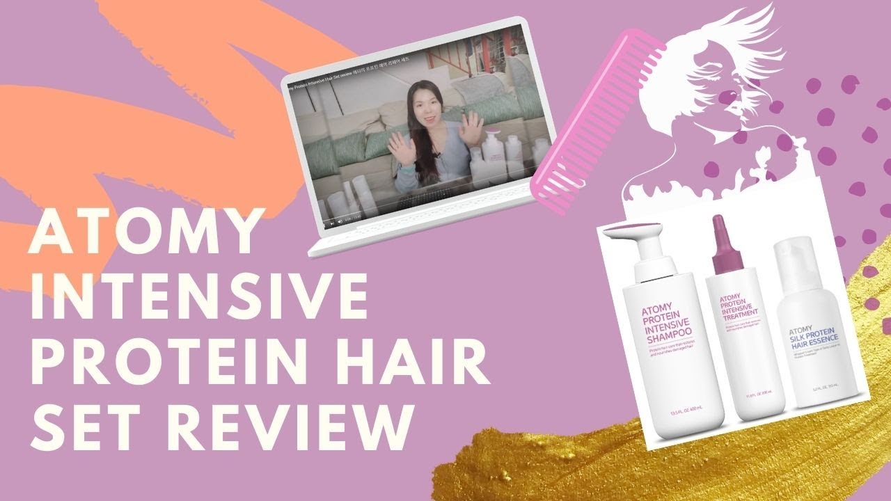 Atomy Protein Intensive Hair Set review 애터미 프로틴 헤어 리페어 세트