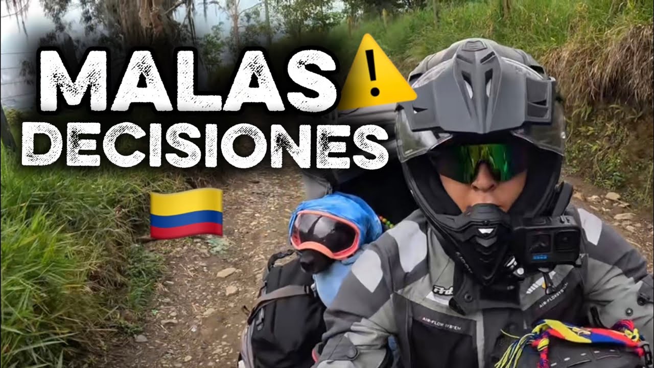 ⚠️⛽️💦 AGUA en la GASOLINA, CAMINO EQUIVOCADO y la MOTO FALLANDO.. Dia INTENSO en Medellín 🇨🇴 