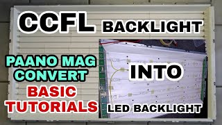 Paano Mag Convert Ng Ccfl Backlight Into Led Backlight
