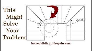 Building Code Interpretation - How To Use Concentric Circles For Measuring Steps in Winder Walk Line