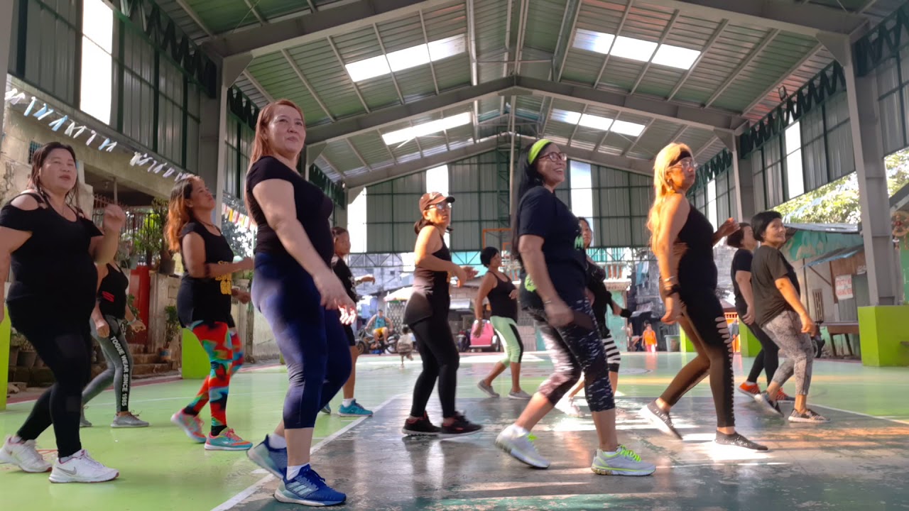 zumba gold in black mode 2 dancing in the street
