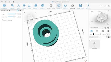 How to create 3d objects with accuracy using just a simple 2D sketch and the Revolve tool