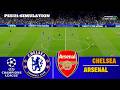 🔥Chelsea vs Arsenal || UEFA Champions League || PES 21 SIMULATION HD