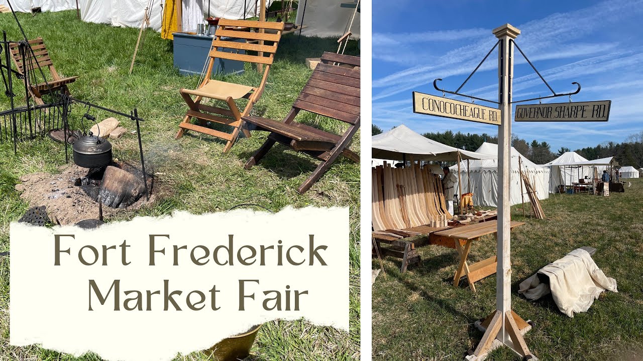 Pt 2 Fort Frederick Market Fair YouTube