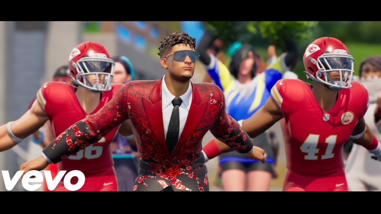 Fortnite - Patrick Mahomes (Fortnite Music Video) NFL Theme | Patrick Mahomes Arrives To Fortnite