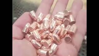Bullet (lead core) producing, copper coating, polishing. Leadmac Ltd