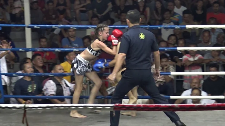 11 Year Old Knocks Out 16 Year Old: Jodie TigerMuayThai vs Gingaew Sakniranrat