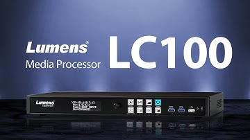 LC100 2-Channel HD Recorder and Streaming Media Processor | Lumens ProAV