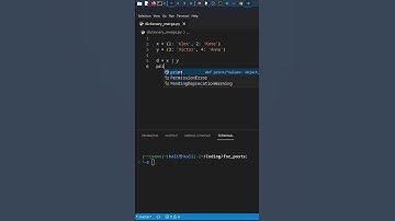 Новый оператор в Python для объединения словарей в один символ  #shorts #python