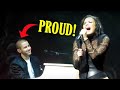 this is how nick jonas reacts when demi lovato hits high notes in front of him!!